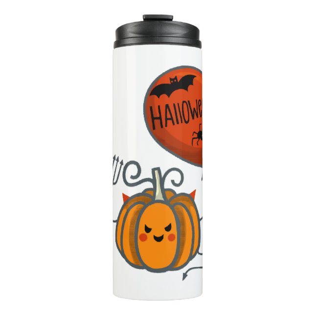 Pumpkin Halloween                                  Thermal Tumbler (Front)