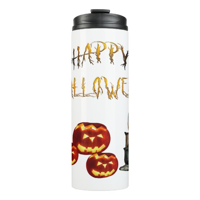 Pumpkin Halloween                                  Thermal Tumbler (Front)