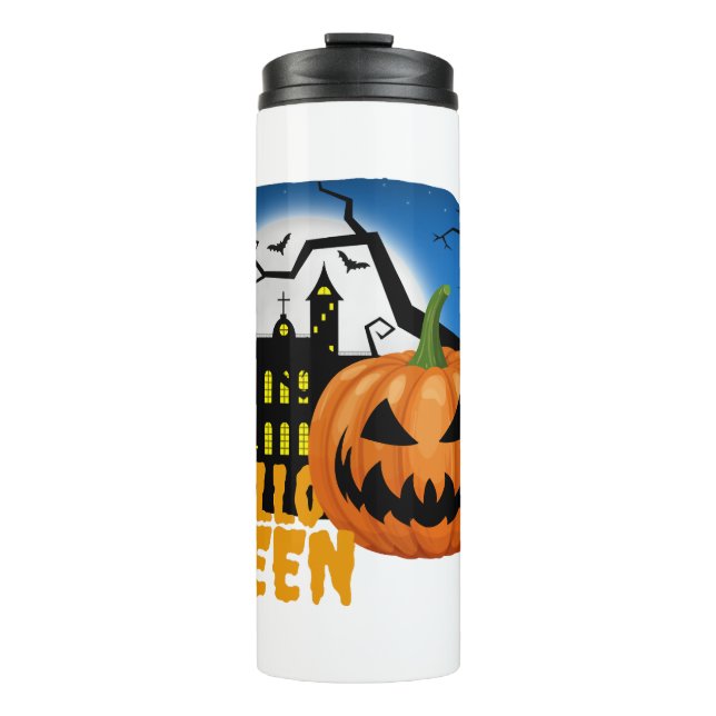 Pumpkin Halloween                                  Thermal Tumbler (Front)