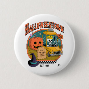 Pumpkin Halloweentown University 6 Cm Round Badge