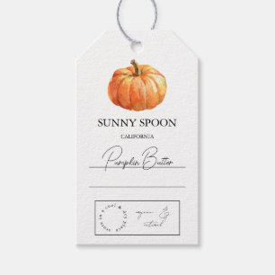 Pumpkin Hang Tag