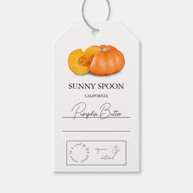 Pumpkin Hang Tag (Front)