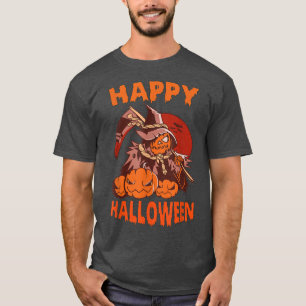 Pumpkin Happy Halloween 2022 Horror Funny Costume  T-Shirt