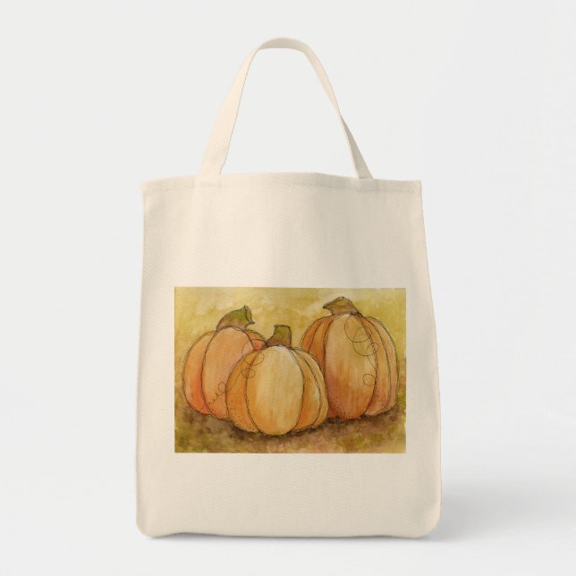 Pumpkin Harvest Bag (Front)