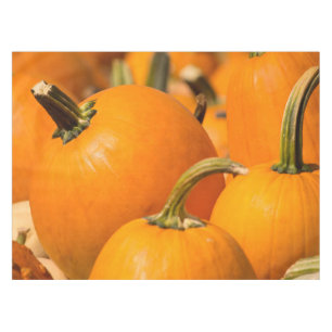Pumpkin Harvest Custom Cotton Tablecloth, 52"x70" Tablecloth