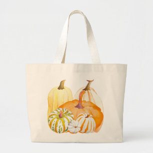 Pumpkin Harvest on a Tote Bag (12-VI)