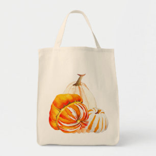 Pumpkin Harvest on a Tote Bag (2-III)
