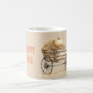 Pumpkin Hay Fall Coffee Mug