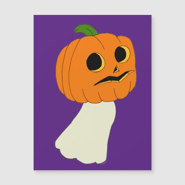 Pumpkin head ghost (Front)