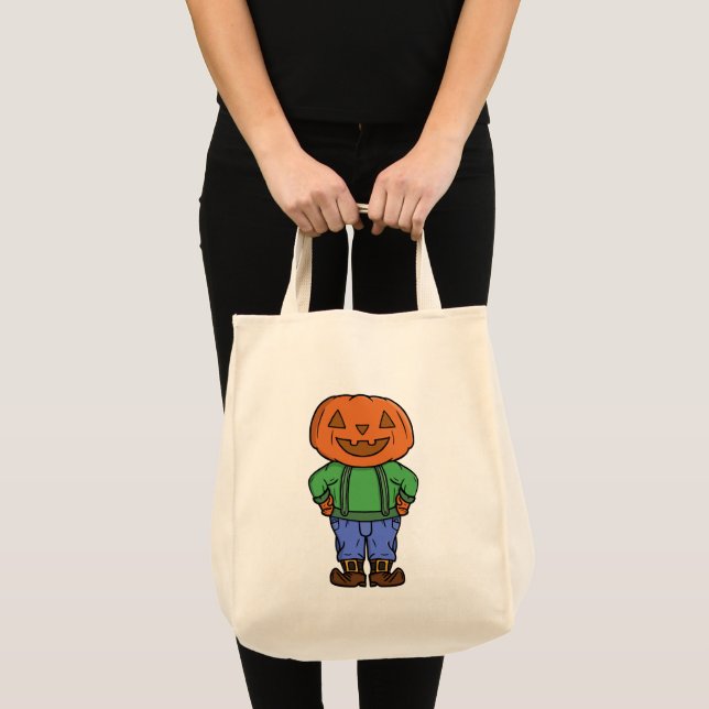 Pumpkin Head Kid Tote Bag (Front (Product))