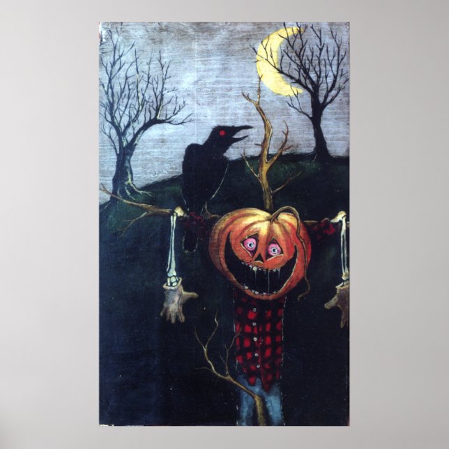 "PUMPKIN HEAD" POSTER (Front)