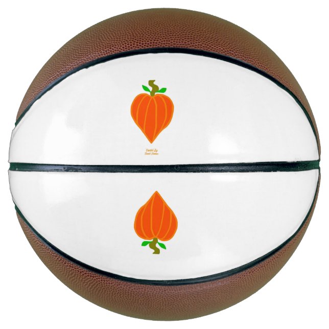 Pumpkin Heart Basketball (Front)