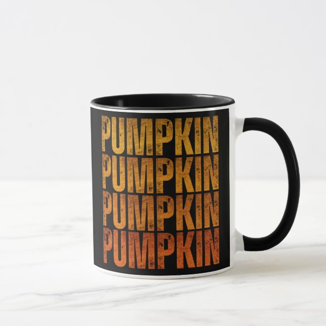 PUMPKIN HOLIDAY GIFT MUG (Right)