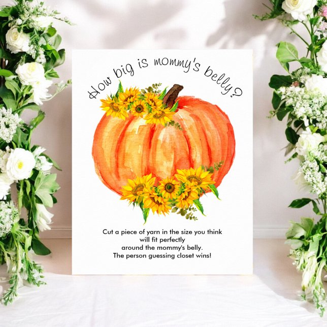 Pumpkin How Big is Mummy's Belly Game Poster (Creator Uploaded)