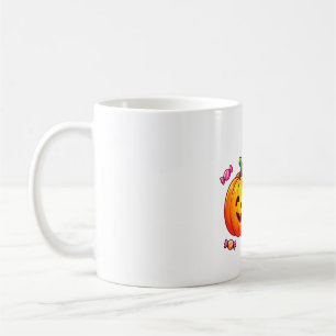 Pumpkin Hug: Cute Mummy Halloween Coffee Mug