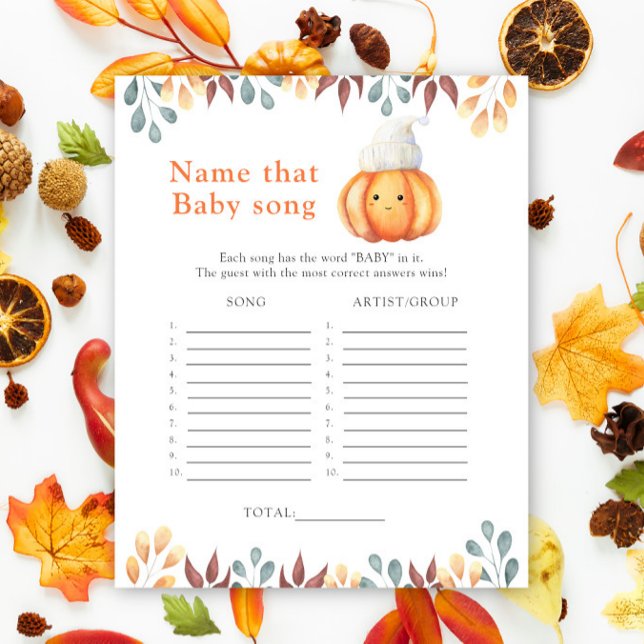 Pumpkin in hat - Name that Baby Song (Creator Uploaded)