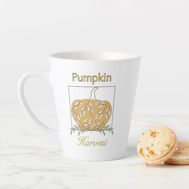 Pumpkin In Light - Pumpkin Harvest Latte Mug (In Situ)