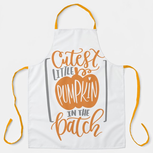 Pumpkin in Patch Apron (Front)