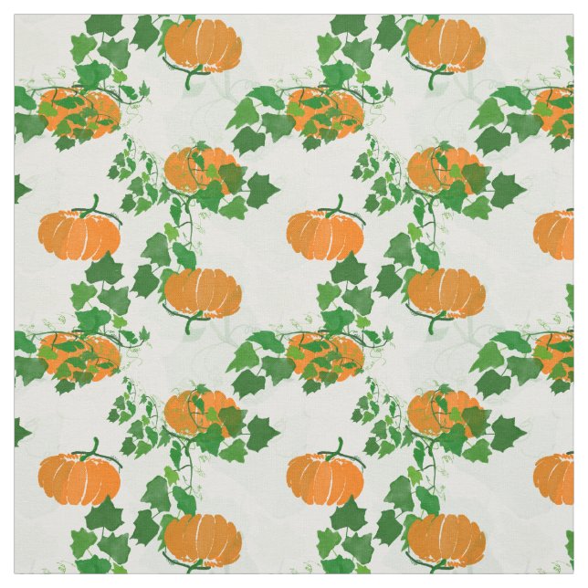 Pumpkin in the Fall Fabric (Swatch)