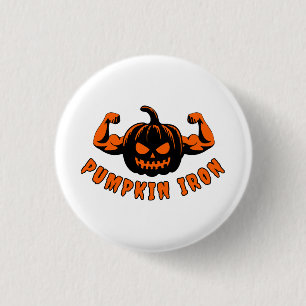 Pumpkin Iron 3 Cm Round Badge