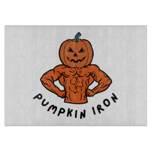 Pumpkin Iron  Cutting Board