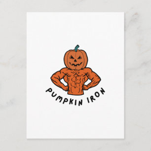 Pumpkin Iron  Enclosure Card