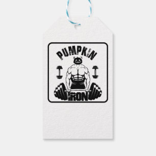 Pumpkin Iron Gift Tags