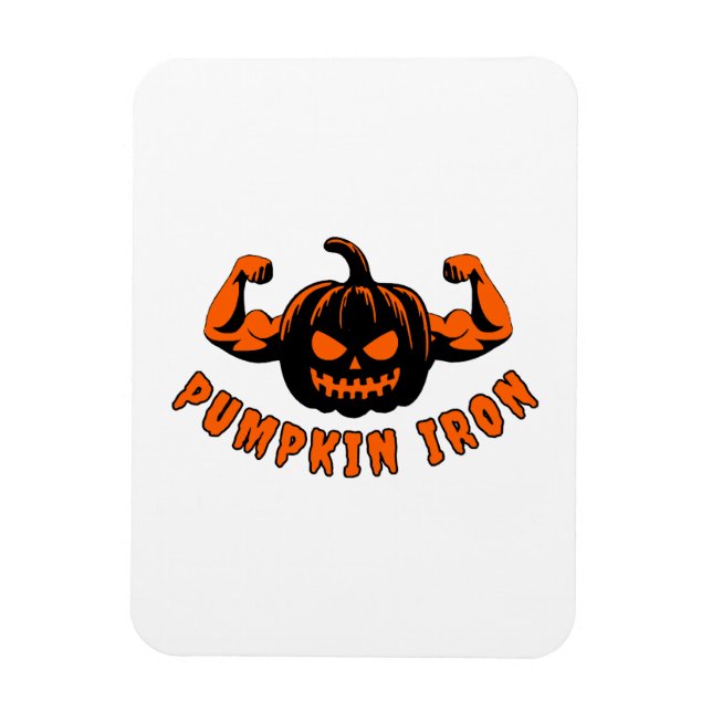 Pumpkin Iron  Magnet (Vertical)