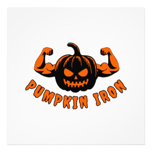 Pumpkin Iron  Photo Print
