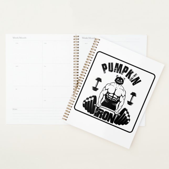 Pumpkin Iron Planner (Display)