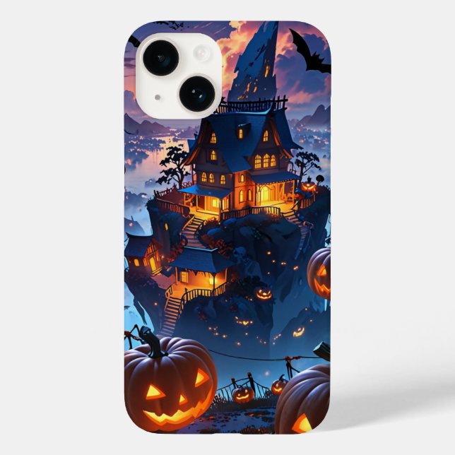 Pumpkin Island Case-Mate iPhone Case (Back)
