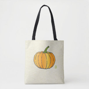 Pumpkin?/Jack-o'-Lantern? All-Over-Print Tote