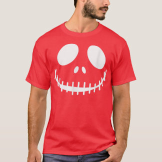 Pumpkin Jack O' Lantern Face, Evil Smile, Hallowee T-Shirt