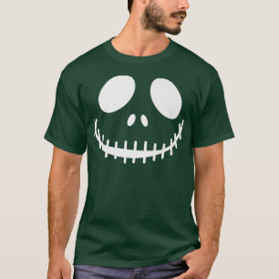 Pumpkin Jack O' Lantern Face, Evil Smile, Hallowee T-Shirt