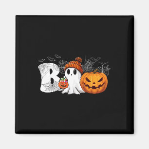Pumpkin Jack O Lantern Ghost Boo Halloween Costume Magnet