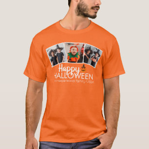 pumpkin jack-o-lantern Halloween Family 3 Photo T-Shirt