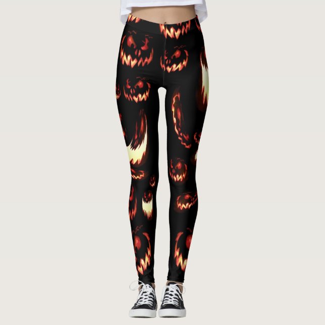 Pumpkin Jacks x Leggings (Front)