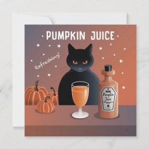 Pumpkin Juice card