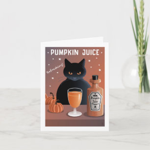 Pumpkin Juice Card