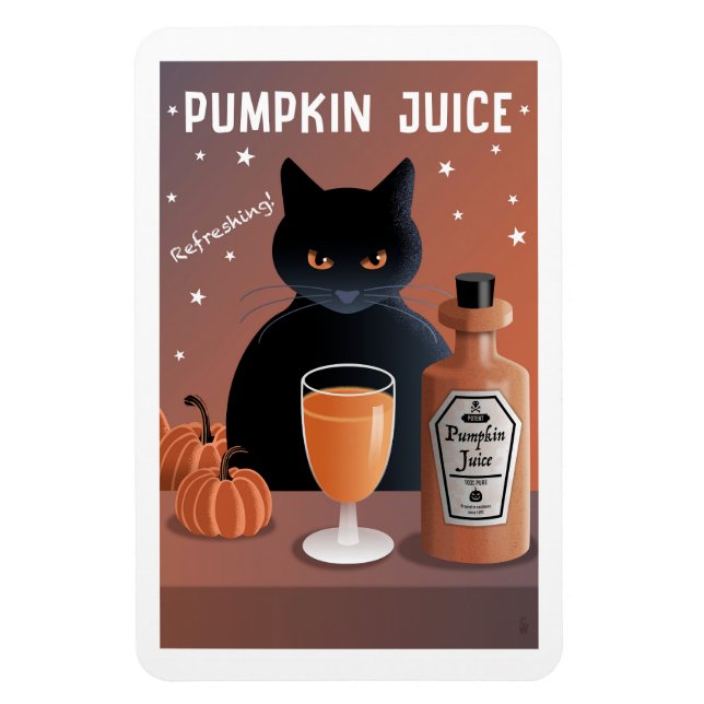 Pumpkin Juice Magnet (Vertical)