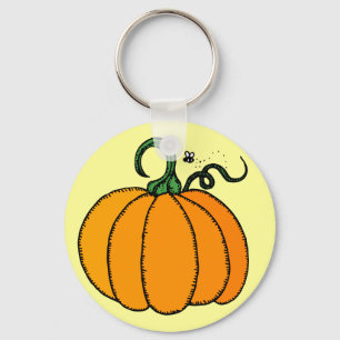 pumpkin keychain