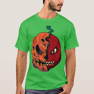 Pumpkin Kickball Outfit Fall Halloween Kickball Pl T-Shirt