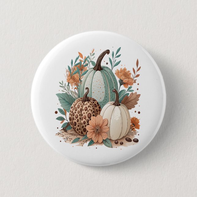 Pumpkin Kids Halloween 6 Cm Round Badge (Front)