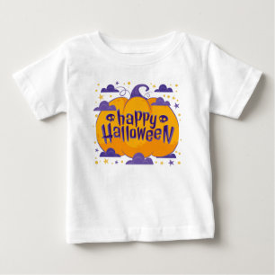 Pumpkin Kids Happy Halloween  Baby T-Shirt