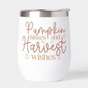 Pumpkin Kisses and Harvest Wishes