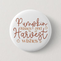 Pumpkin Kisses and Harvest Wishes