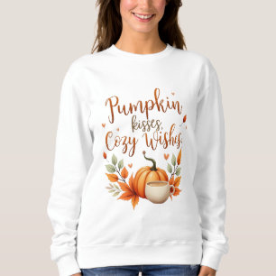 Pumpkin Kisses, Cosy Wishes Sweatshirt