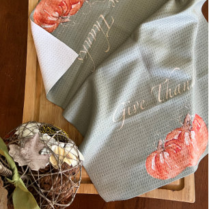 Pumpkin  kitchen towel
