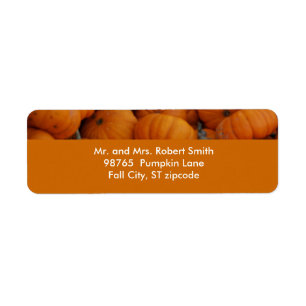 Pumpkin Label