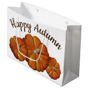 Pumpkin Large Gift Bag